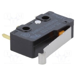 1 pcs x OMRON OCB - SS-01GL13D - Microswitch SNAP ACTION, 0.1A/125VAC, 0.1A/30VDC, SPDT, ON-(ON)