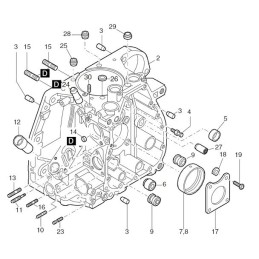 Hatz 1d thrust bearing washer 1 05 04069500