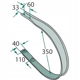 Krone center pick-up cover 938310