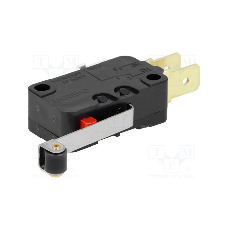 1 pcs x OMRON OCB - D3V-166-1C5 - Microswitch SNAP ACTION, 16A/250VAC, 10A/30VDC, SPDT, ON-(ON)