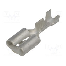 2 pcs x TE Connectivity - 5-160667-2 - Terminal: flat, 6.3mm, 0.8mm, female, 0.5÷1.5mm2, crimped, straight