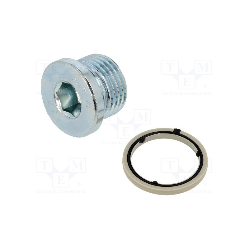 1 pcs x FESTO-3571 - Protection cap, zinc plated steel, Thread: G 1/2', 14Nm