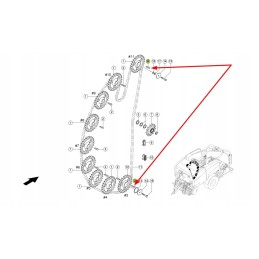 101531 0 wedge with nose 14 x 9 x 75 mm