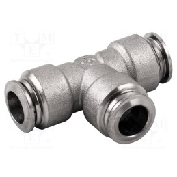 1 pcs x AIGNEP-70230 6 - Push-in fitting, T-tap splitter, -0.99÷20bar, Gasket: Viton