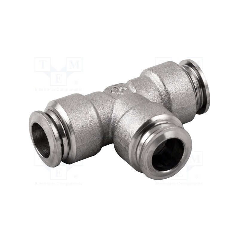1 pcs x AIGNEP-70230 6 - Push-in fitting, T-tap splitter, -0.99÷20bar, Gasket: Viton