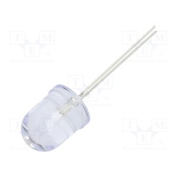 1 pcs x OPTOSUPPLY - OSYYP2A131A - LED, 10mm, yellow, 5800÷7000mcd, 30°, Front: convex, 2.1÷2.6V, 78mW