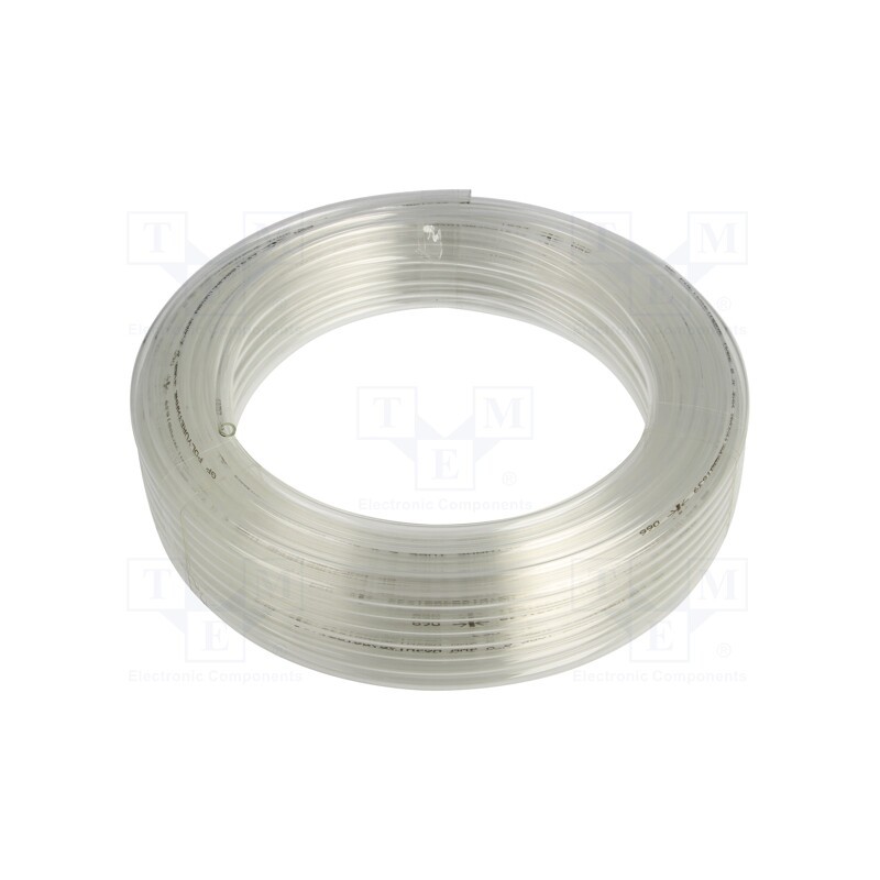 1 pcs x PNEUMAT-259.16SN-25 - Pneumatic tubing, max.10bar, L: 25m, polyurethane, Economy, white