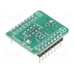 1 pcs x MIKROE - PRESSURE 21 CLICK - Click board, pressure sensor, I2C,SPI, BMP581, prototype board