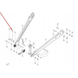 Ctp00265 hitch pin with cotter pin