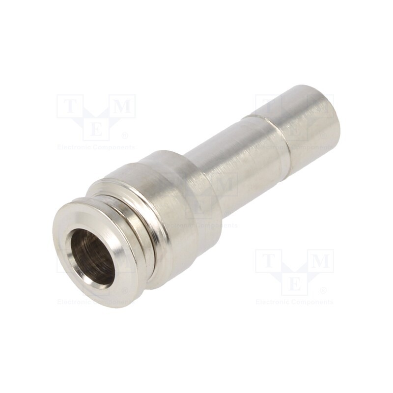 1 pcs x AIGNEP-57700 8-6 - Push-in fitting, straight,reductive, -0.99÷20bar, Øout: 8mm