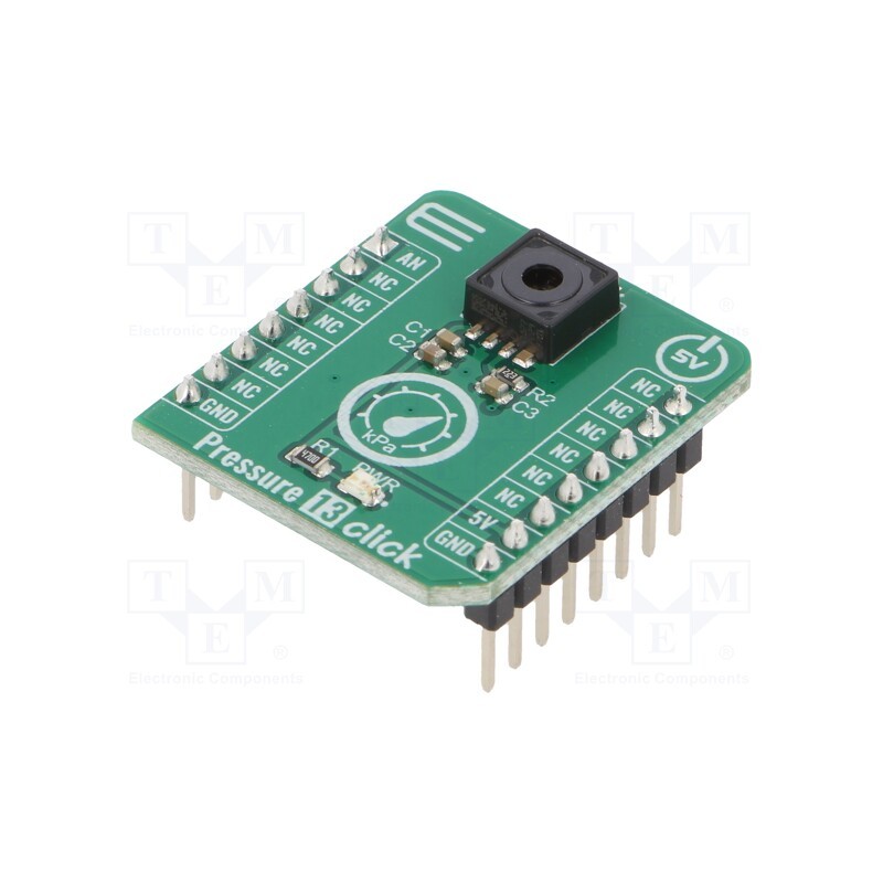 1 pcs x MIKROE - PRESSURE 13 CLICK - Click board, pressure sensor, analog, KP229W2701, 5VDC