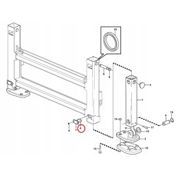 Volvo bl71 bl71b bl61 support slide 11883349