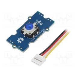 1 pcs x SEEED STUDIO - BLUE LED BUTTON - Module: button, LED, Grove Interface (4-wire), Grove, blue
