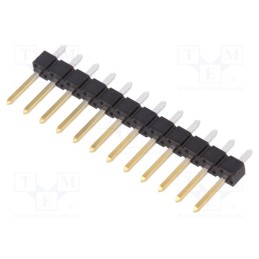 2 pcs x Amphenol Communications Solutions - 68000-212HLF - Pin header, pin strips, BERGSTIK II, male, PIN: 12, straight, THT