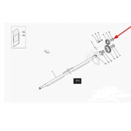 Kb0084014 lock nut m40 x 1 5
