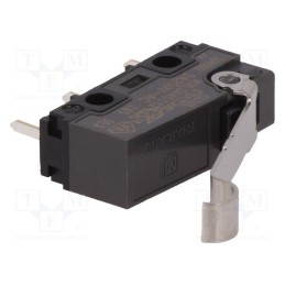 1 pcs x PANASONIC - AVL3445113 - Microswitch SNAP ACTION, 5A/250VAC, 5A/30VDC, SPDT, ON-(ON), IP40