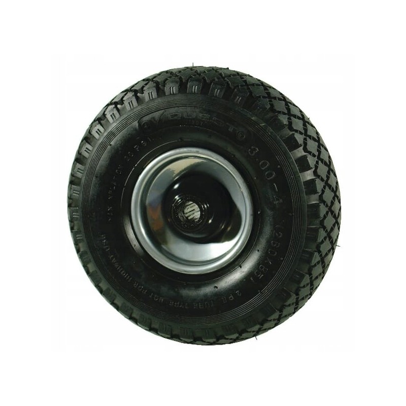 Pneumatic wheel with roller bearing 260mm ro car