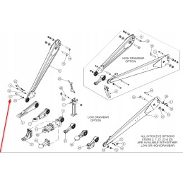 Cfa00795 hitch bolt m24 x 180