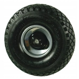 260mm pneumatic wheel with a roller bearing, axle 20