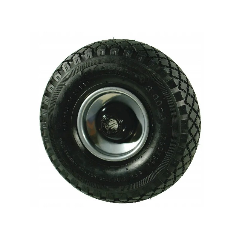 260mm pneumatic wheel with a roller bearing, axle 20