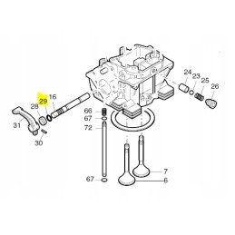 Hatz 1d41 1d81 o ring fight of levers 40022401