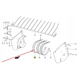 816072 1 pick-up tine cover