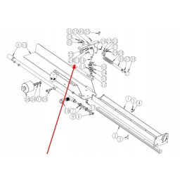 Czf02121 knife mounting plate 6 mm
