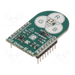 1 pcs x MIKROE - LED DRIVER 3 CLICK - Click board, LED driver, I2C, NCP5623B,PCA9306, prototype board