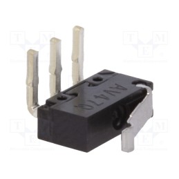 1 pcs x PANASONIC - AV4644 - Microswitch SNAP ACTION, 0.5A/30VDC, SPDT, Rcont max: 200mΩ, IP40