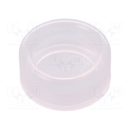 5 pcs x SCHNEIDER ELECTRIC - ZBPA - Cover, 22mm, Harmony XB4, Ø22mm, transparent, silicone