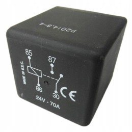 Universal relay 24v 70a hq copper pins