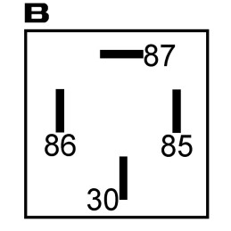 Universal relay 24v 70a hq copper pins