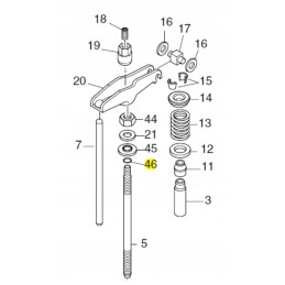 Hatz 1b30 1b40 o ring head studs 50563900
