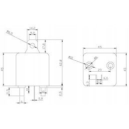 Car relay 12v 200a, strong closing