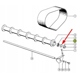 820188 0 belt roller slip ring
