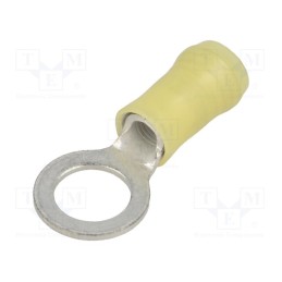 2 pcs x TE Connectivity - 160298 - Tip: ring, M8, Ø: 8.3mm, 3÷6mm2, crimped, for cable, insulated