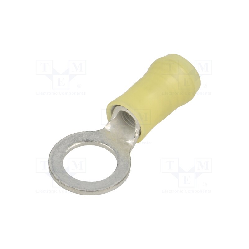 2 pcs x TE Connectivity - 160298 - Tip: ring, M8, Ø: 8.3mm, 3÷6mm2, crimped, for cable, insulated