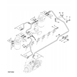 Connector john deere 335d 437d 310j 410k