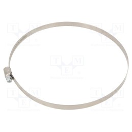 1 pcs x PNEUMAT-158/150-170/W2 - Cable tie, Ø: 150÷170mm, W: 9mm, Material: chrome steel AISI 430