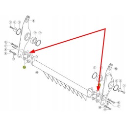 854580 0 spacer plate 200 x 123 x 1