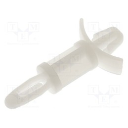10 pcs x ESSENTRA - LCBS-8-8-01 - Assembly stud, polyamide, L: 12.7mm, latch/latch, Ø2: 4.75mm