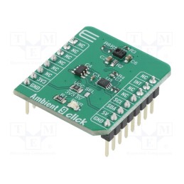 1 pcs x MIKROE - AMBIENT 9 CLICK - Click board, lighting sensor, I2C, APDS-9160-003, 3.3VDC,5VDC