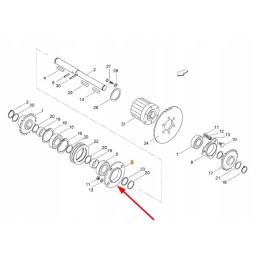 Kb0069210 flanged bearing housing