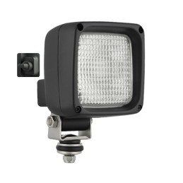 Halogen work lamp with built-in deut connector