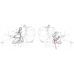Cbe00212 V-belt ax 1220 l mchale