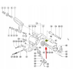 847544 0 square washer knotter shaft