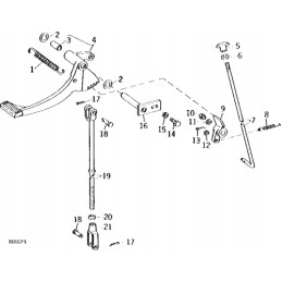Tension spring john deere 1032 1133 1600 c100