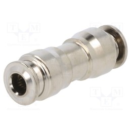 1 pcs x AIGNEP-57040 4 - Push-in fitting, straight,inline splice, -0.99÷20bar, -20÷80°C