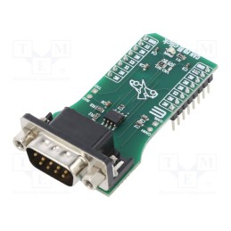 1 pcs x MIKROE - CAN FD 3 CLICK - Click board, transceiver, UART, TLE9251V, prototype board