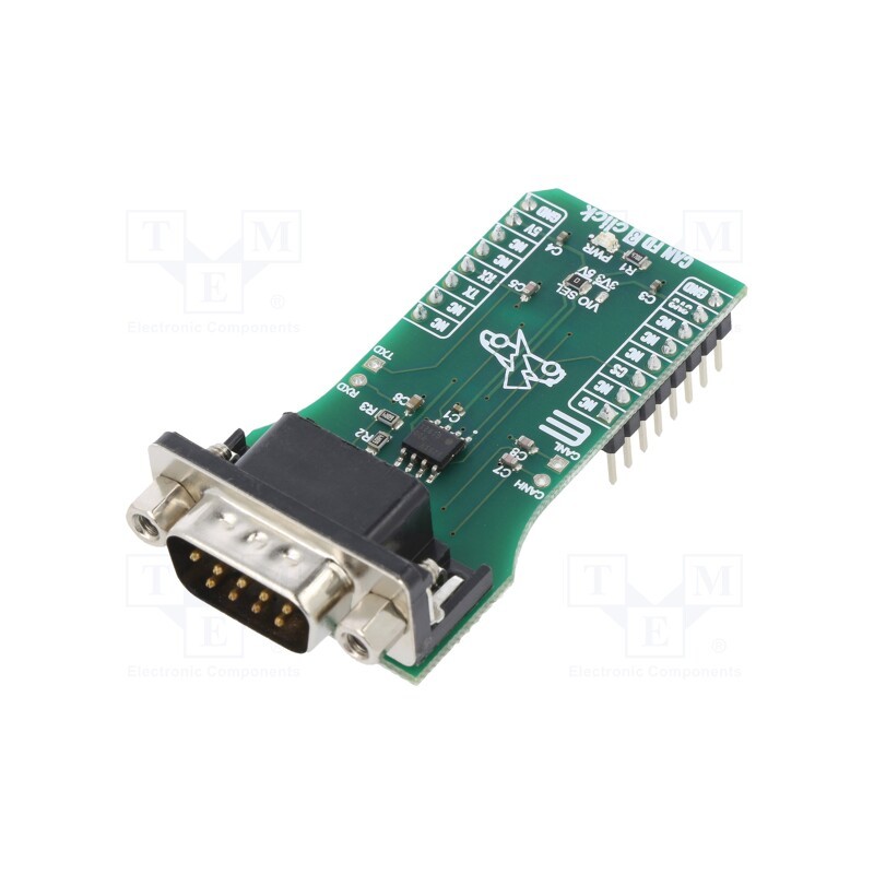 1 pcs x MIKROE - CAN FD 3 CLICK - Click board, transceiver, UART, TLE9251V, prototype board